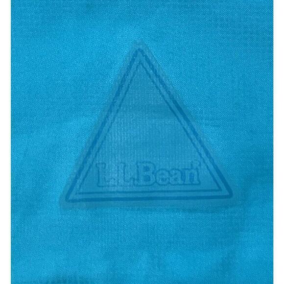 L.L. Bean Double Up Outerwear System Rain Jacket Girls Sz M 5-6 Teal *flaw Arm - Picture 5 of 14